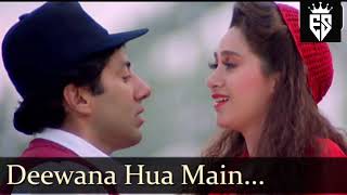 Deewana Hua Main Deewana ((90's Love Song)) Ajay | Kumar Sanu, Alka Yagnik | Kumar Sanu 90's Hits