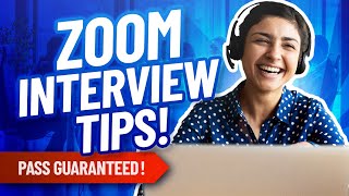 ZOOM Interview Tips! | How to Prepare for a ZOOM Job Interview!