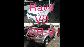 ការប្រៀបធៀបToyata Rav4 និង Honda CR-V/ Rav4 VS CR-V Tel : 015 741 468