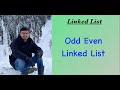Odd Even Linked List | Leetcode 328 | Amazon