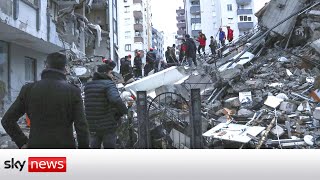 Hundreds dead after earthquake hits Turkey and Syria