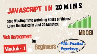 Module-4 | Learn JavaScript From Scratch |Full Beginner Tutorial + Interactive Project #javascript