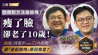 你用對方法瘦臉嗎？  抽脂/消脂針(俗稱)/口內取脂、減肥  竟臉凹下垂老10歲！看完動畫秒懂原因  療程3D動畫 16-20240112