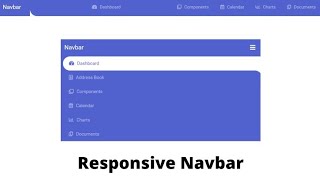 Responsive Navbar React js \u0026 Tailwind css