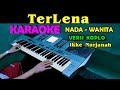 TERLENA - Ikke Nurjanah | KARAOKE Nada Wanita || Versi Koplo