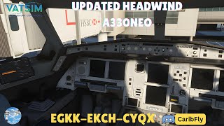 🚨-MSFS 2020 Live-🚨|🎮 Vectors to Copenhagen- Moncton Monday VATSIM EVENTS |❄️✈️