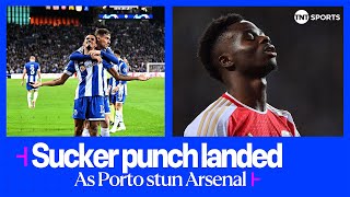 🥊 SUCKER PUNCH for Arsenal as Porto score 94th-minute winner | UEFA Champions League