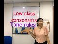 Thai Tone Rules Ep.3 : Low class Consonants