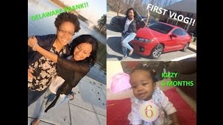 Adaku Inspires: My FIRST VLOG #1!!! Part I/ Kizzy's 6 months/ Delaware Prank