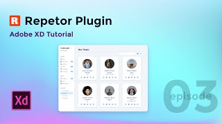 Repetor Plugin Adobe XD Tutorial
