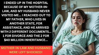 Helpless in the Hospital Due to MIL's Mistake: My Husband's Unexpected Response I Reached out to FIL