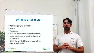 ESCAPE for back pain - Session 10: Managing a Flare Up