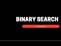 Leetcode 704 - Binary Search