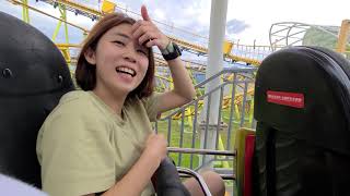 老爸日常｜全家一起坐雲霄飛車 Roller Coaster