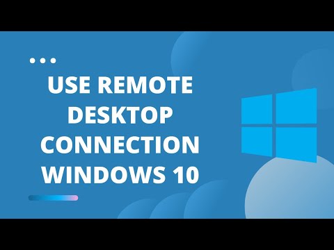 How To Use Remote Desktop Connection Windows 10 | How To Enable Remote ...