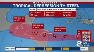 Hurricane Julia expected to form over Caribbean this weekend