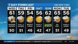 New York Weather: CBS2 4/7 Evening Forecast at 6PM