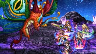 【FFBE】十二種族グルームウイング・中級　固有VC無しの11ターン ※概要欄の行動を改良12/14