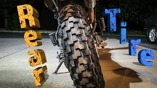 How To Replace the Rear Tire on a Yamaha TW200