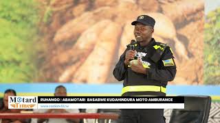 MOTARTIME :RUHANGO POLICE YASABYE ABAMOTARI KUDAHINDURA MOTO AMBURANCE/KURIKIRA IKIGANIRO...