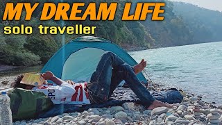 అలా ప్రకృతిలో లో గడిపాను||All India Trip || Telugu solo traveller