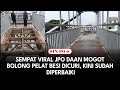 Sempat Viral JPO Daan Mogot Bolong Pelat Besi Dicuri, Kini Sudah Diperbaiki