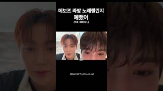 [세븐틴/도겸/승관]메보즈 무반주 노래챌린지 예뻤어