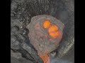 Eruzione del Vulcano Bjorn Steinbekk #drone #dronevideo #volcanic #amazing #incredible #shorts