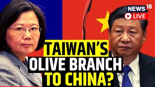 Taiwan President Calls For Dialogue And Cooperation With China | China Taiwan News | News18 LIVE