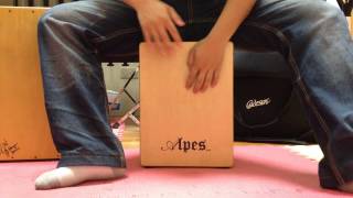 木箱鼓(カホン.cajon)- Apes cajon