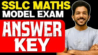 SSLC Maths | Model Exam Answer Key Analysis | Exam Winner SSLC