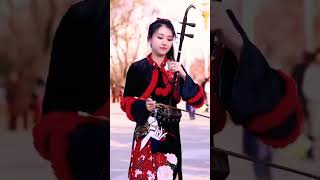 Do you know Teresa Teng?The song expressed with erhu is called"Walking on the road of life".