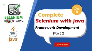 Selenium With Java Automation Framework Development #01 | Practical Demonstrations