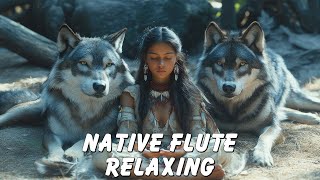 Wolf Spirit  - Native American Healing Flute Music for Sleeping, Studying, Reading, Relaxation