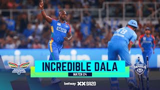 Incredible Junior Dala | 5-26 in Match 24 | Durban's Super Giants v Pretoria Capitals | Betway SA20