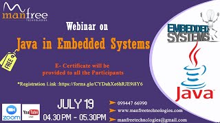 Webinar on Java in Embedded Systems