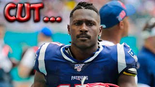 Patriots Cut Antonio Brown! (Reaction)