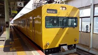 【食パン車】山陰本線 115系 西出雲行き 松江駅発車