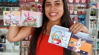 DIY- COMO MONTAR CAIXA DE PÁSCOA UTILIZANDO FOLHA A4