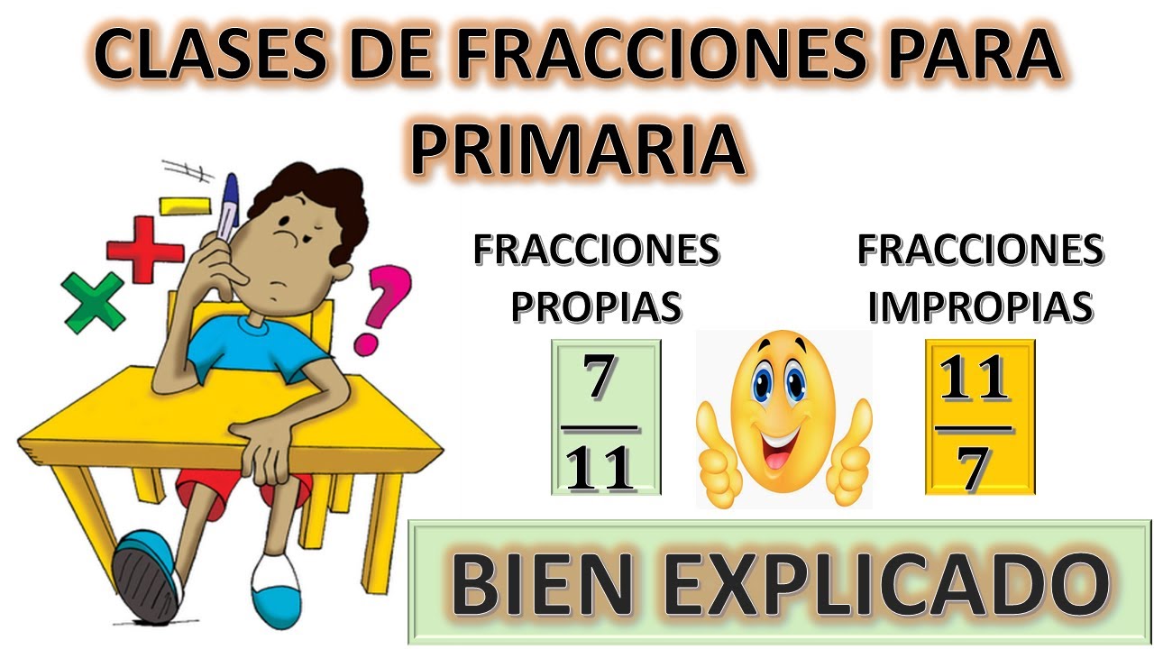 Fracciones Propias E Impropias 4 De Primaria