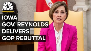 Iowa Gov. Kim Reynolds delivers GOP response to Biden's State of the Union address — 3/1/2022