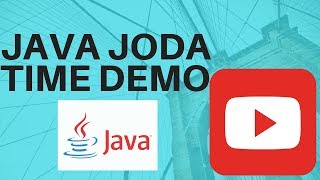JAVA JODA TIME EXAMPLE DEMO