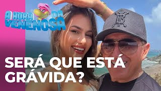 Será que a noiva do Amado Batista está grávida