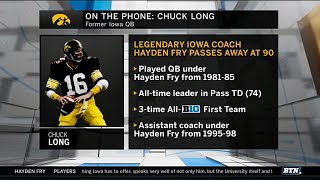 Chuck Long Remembers Former Coach Hayden Fry | Iowa | B1G Football