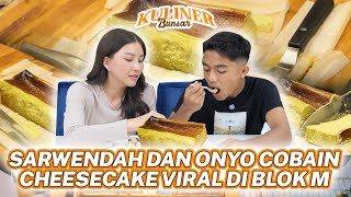 PERTAMA KALI ONYO MAKAN TRUFFLE CAKE | REAKSINYA LUCU BANGET