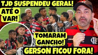 VAR PUNIDO POR SE CALAR SOBRE GERSON! GANCHO DE 30 DIAS PRA GERAL! BARBOZA TENTOU SE EXPLICAR, MAS…