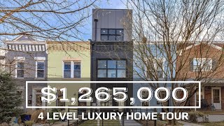 Capitol Hill Luxury Million Dollar Home Tour - 4 Level DC Rowhouse - Washington DC Real Estate