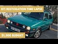 '92 VW Golf GTI MK2 Restoration | $1,500 BUDGET