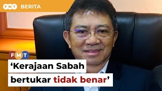 Dakwaan kerajaan Sabah akan bertukar tidak benar, kata Joachim