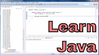 Lesson 14 - Java Tutorial - Arrays Of Strings